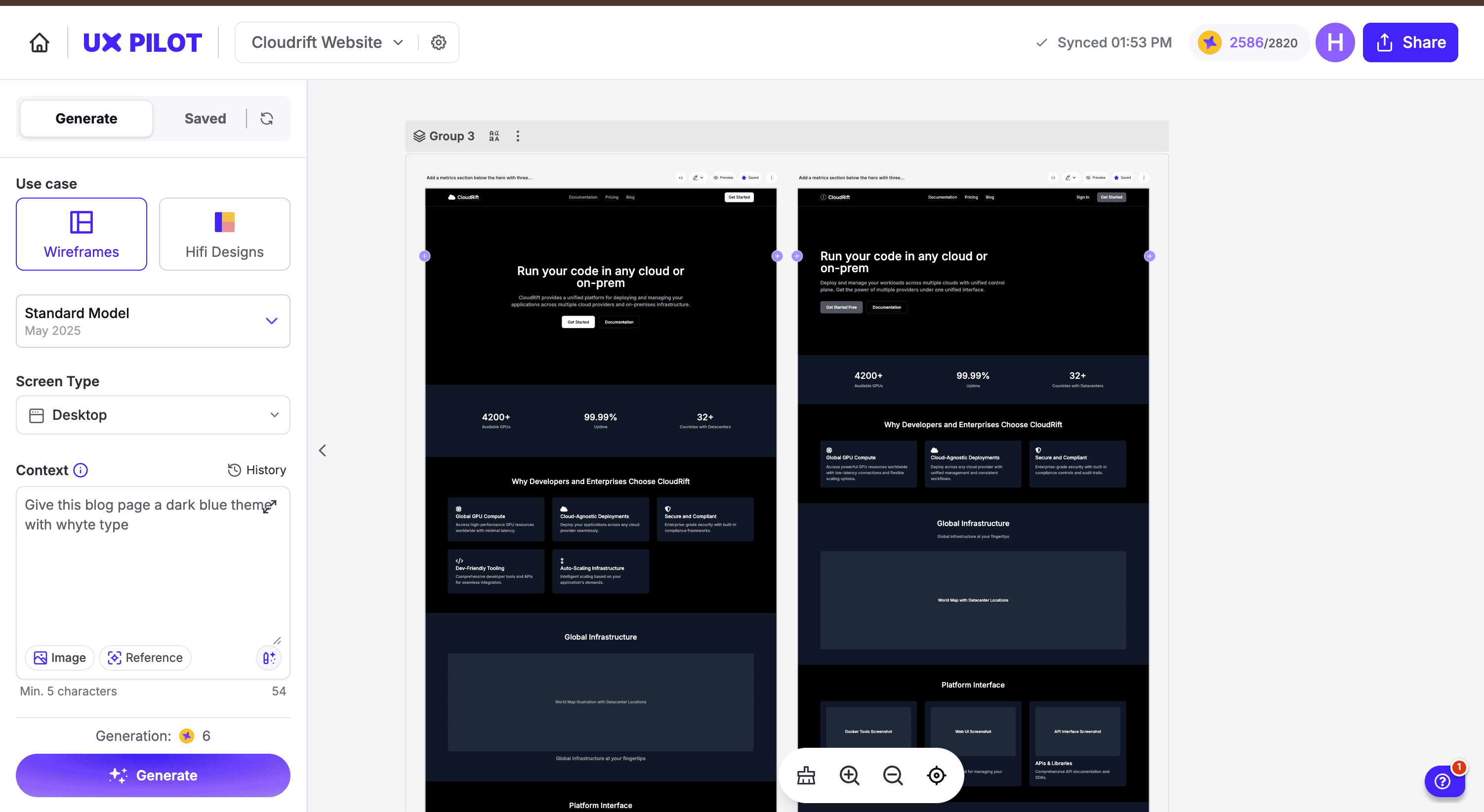 I’m not exactly blown away, the wireframe feature gives you a decent starting point, but be prepared to do a lot of fixing.