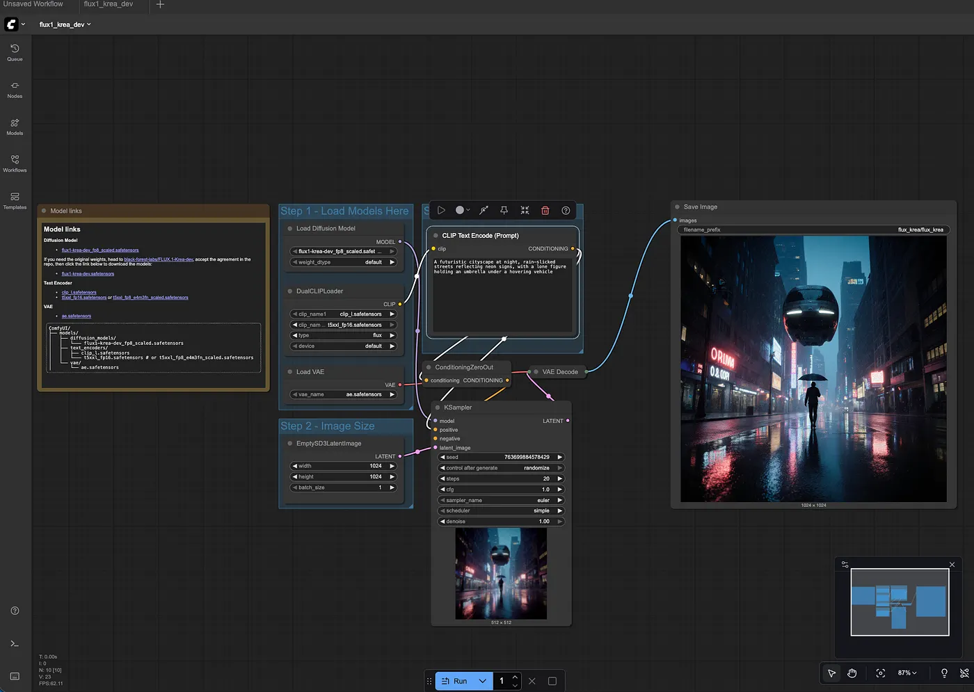 ComfyUI Interface