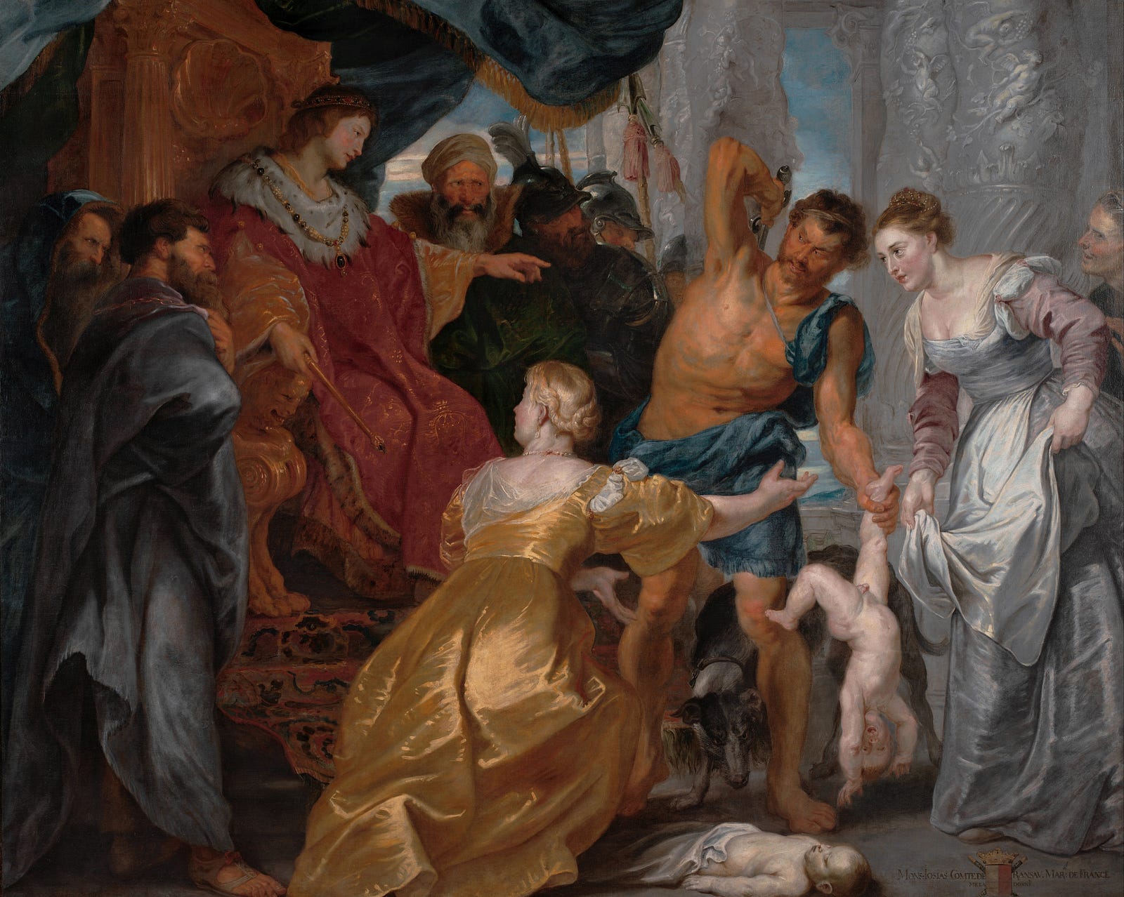 They wanted a fair process. The Judgement of Solomon, Rubens. Image from Wikimedia.