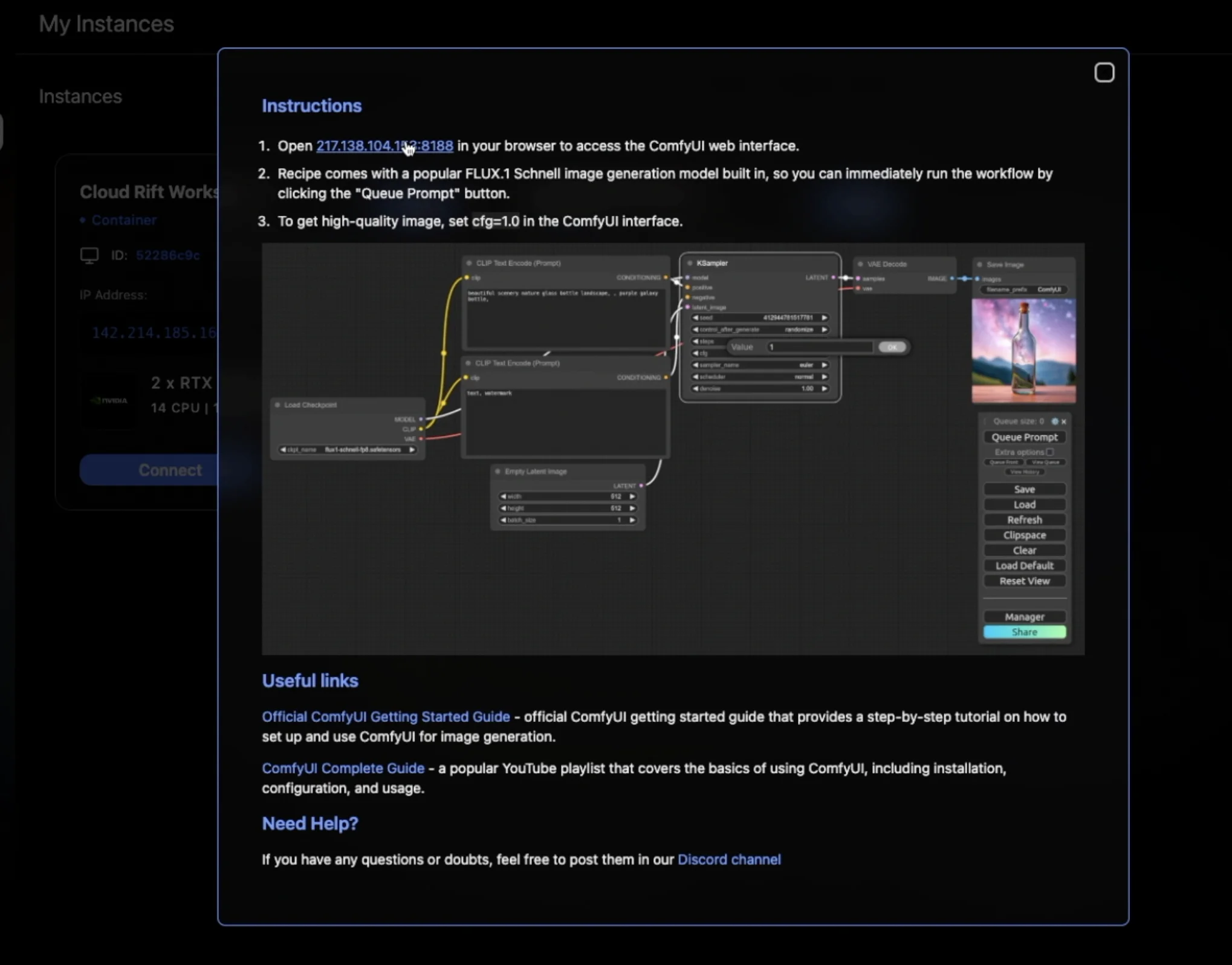 ComfyUI Start Instructions