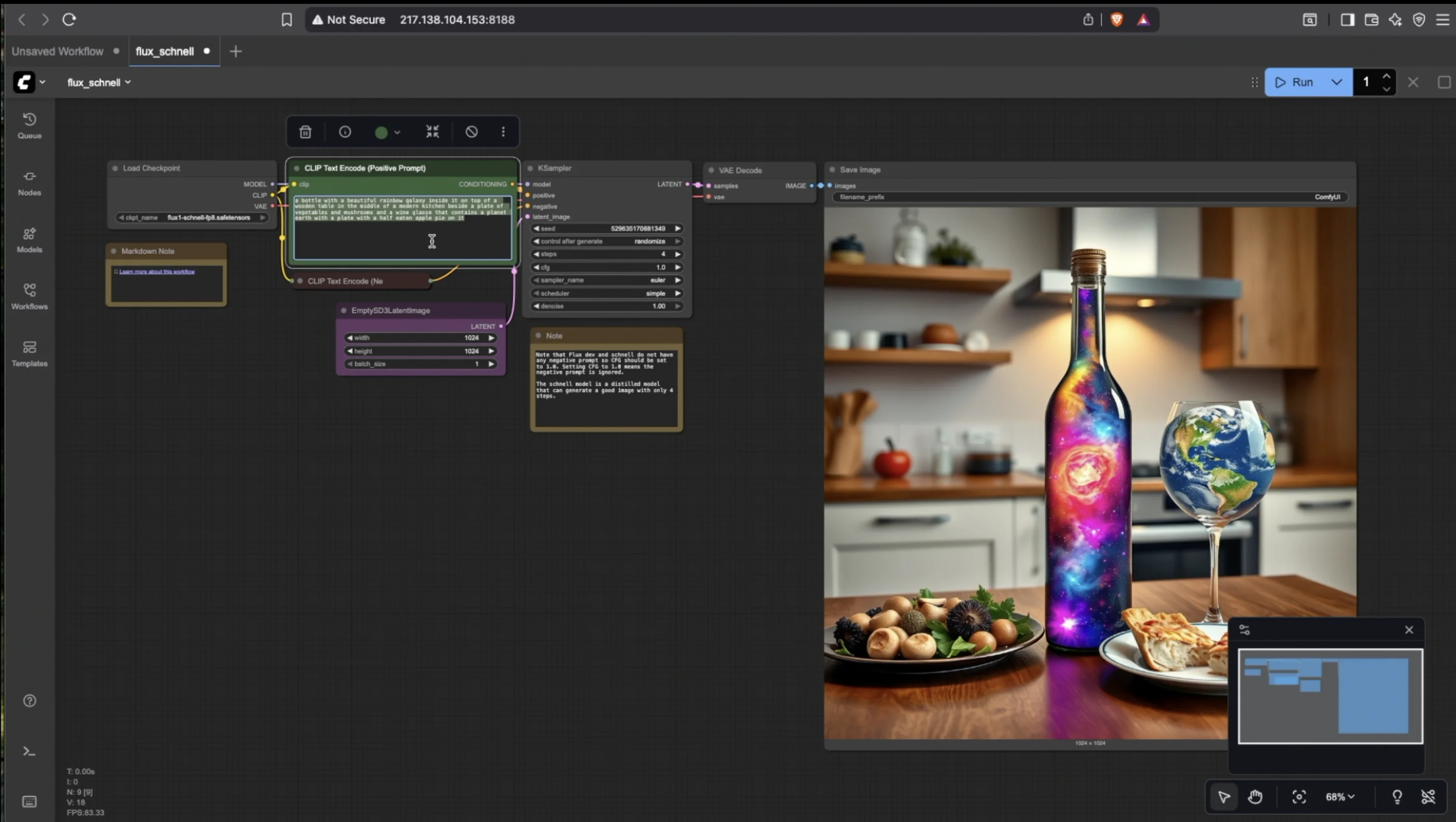ComfyUI Text-to-Image Generation Workflow
